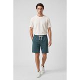 Tommy Life Orman Yeşili Standart Fit Basic Arka Cepli Erkek Şort - 81314 - XL