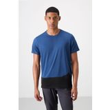 TOMMY LIFE Parlament Nefes Alan Dokulu Ince Esnek Standart Fit Erkek Performans T-shirt - 88383