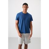 Tommy Life Parlament Nefes Alan Dokulu İnce Esnek Standart Fit Erkek Performans T-Shirt - 88388 - 2XL