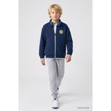 Tommy Life Parlament Standart Fit Kolej Yaka Fermuarlı Basic Erkek Çocuk Ceket - 11326 - 9 - 10 Yaş