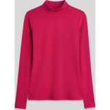 TOMMY LIFE Pembe Balıkçı Yaka Basic Uzun Kollu Kadın Body - 97306