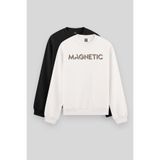 Tommy Life Rahat Form O Yaka 2li Paket Siyah-Ekru Erkek Sweatshirt - 88020