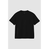 Tommy Life Siyah Baskılı O Yaka Rahat Form Battal Büyük Beden Erkek T-Shirt - 88472 - 5XL