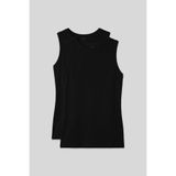 TOMMY LIFE Slim Fit Basic O Yaka 2'li Paket Kadın Atlet, 97313