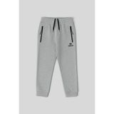 TOMMY LIFE Standart Fit Basic 2li Paket Siyah-Gri Melanj Erkek Çocuk Eşofman Alt - 64042