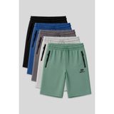 Tommy Life Standart Fit Basic 5li Paket Erkek Şort - 81136 - Renkli - XL