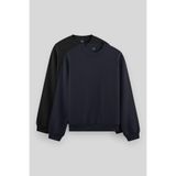 TOMMY LIFE Standart Fit Basic O Yaka 2li Paket Siyah-Lacivert Erkek Sweatshirt - 88053