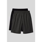 TOMMY LIFE Standart Fit Chino 2li Paket Siyah-Antrasit Erkek Şort - 81290