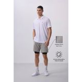 TOMMY LIFE Taş İnce Yumuşak Standart Fit Erkek Taytlı Şort - 81287