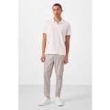 TOMMY LIFE Taş Standart Fit Dokuma Hafif Esnek Chino Erkek Pantolon - 82178, Taş, 2XL