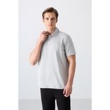 Tommy Life Taş Standart Kalıp Basic Polo Yaka Erkek T-Shirt - 87748 - XL