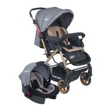 TommyBaby Cross Travel Çift Yönlü Bebek Arabası Seyahat Sistem Puset Gri