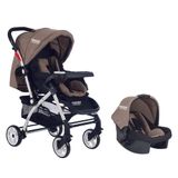 Tommybaby Eagle Travel Kahverengi Çift Yön Bebek Arabası Puset
