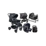 Tommybaby Elegant Yenidoğan Seti Bebek Arabası Beşik Ana Kucağı Antrasit