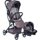 Tommybaby Mia Kabin Travel Bebek Arabası Black Kabin Boy - Gri - Siyah
