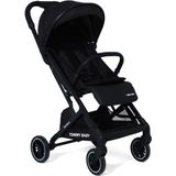 Tommybaby Quantum Kabin Bebek Arabası Kabin Boy Bebek Arabası Pedli Katlanabilir Yağmurluk Hediye - Siyah