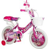 Tommybike 16 Jant Bisiklet Kapaklı Kız Bisikleti 4-7 Yaş Çocuk Bisikleti - Pembe
