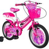 Tommybike 16 Jant Bisilet Lüx Aksesuarlı Cocuk Bisikleti 5-8 Yaş - Pembe