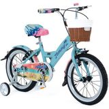 Tommybike 16 Jant Hawaii Çocuk Bisikleti Vitessiz Su Yeşili Renkli 4-6 Yaş Erkek Çocuk İçin