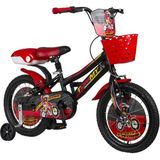 Tommybike 16 Jant Kız Çocuk Bisikleti Vitesiz 5-8 Yaş Lüx Aksesuarlı Eğlenceli Tasarım - Kırmızı