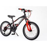 Tommybike 20 Jant ARMA Vitesli Çocuk Bisikleti 21 Vitesli Kırmızı Renk 6-10 Yaş İçin