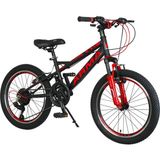 Tommybike 20 Jant ARMA Vitesli Çocuk Bisikleti 21 Vitesli Kırmızı Renk 6-10 Yaş İçin