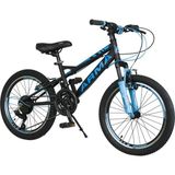 Tommybike 20 Jant Vitesli Çocuk Bisikleti 21 Vitesli Mavi Renk 6-10 Yaş İçin