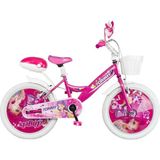 Tommybike Kız Bisikleti 7-10 Yaş Çocuk Bisikleti 20 Jant Bisiklet Kapaklı - Pembe