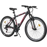 Tommybike Rıven 27,5 Jant 21 Vites Dağ Bisikleti Erkek Kullanıma Uygun Alüminyum Kadro Kırmızı