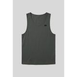 TOMMYLIFE Haki Standart Kalıp Basic Spor Performans Kolsuz Erkek Atlet - 88503