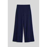 TOMMYLIFE Kahverengi Comfort Fit Geniş Paça Korsajlı Palazzo Kadın Pantolon - 94681