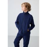 Tommylife Tommy Life Lacivert Kalın Yumuşak Dokulu Standart Fit Nakışlı Polar Erkek Çocuk Sweatshirt - 11223 Lacivert