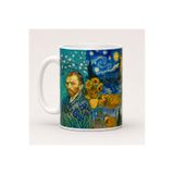 Tomris Hatun Van Gogh Serisi, Çift Taraflı Süblimasyon Baskılı Kupa, Hediye Kupa, Kahve Kupası