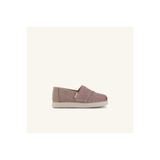 Toms Alpargata Classic, Kadın Espadrili, Pale Rose Glitter Corduroy, 28,5 Beden