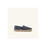 Toms Ayakkabı Erkek Espadril 10023199 DIANA ALPARGATA ROPE 2.0 Navy Nautical Stripe