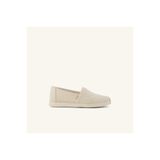 Toms Ayakkabı Kadın / Kız Espadril 10023035 ALPARGATA PLUS Champagne Glimmer Slub Canvas
