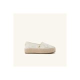 Toms Ayakkabı Kadın / Kız Espadril 10023045 1002304 Toms VALENCIA Floral Crochet