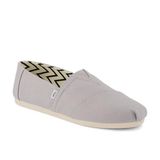 Toms Erkek Alpargata Classic spor ayakkabı, Drizzle Grey Recycled Cotton Canvas, 41 EU