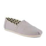 Toms Erkek Alpargata Classic spor ayakkabı, Drizzle Grey Recycled Cotton Canvas, 42 EU