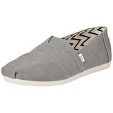 TOMS Erkek Alpargata Klasik Spor Ayakkabı, Vetiver Gri Miras Kanvas, 43 EU