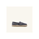 Toms Erkek Espadrili, Diana Alpargata Rope 2.0, Navy Nautical Stripe, 31 Beden