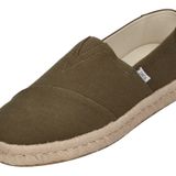 TOMS Erkekler 10019896 Alpargata Halat 2.0 Dokuma Günlük Slipon Ayakkabı, Zeytin, 41 EU