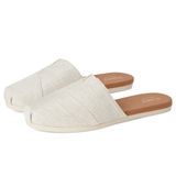 Toms Kadın Alpargata Heritage Canvas Mule Terlik, 40, 1TMSW2025007, Natural