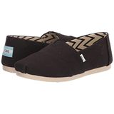 TOMS Kadın Espadril 10017732 Toms Alpargata Classic Recycled Cotton Canvas Black, 37 EU, numeric_37