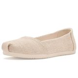 TOMS Kadın Espadril 10023042 Toms Alpargata Ballet Tonal Sparkle Woven, Champagne Tonal Sparkle, 39 EU, numeric_39