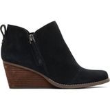 TOMS Kadın Rylie Ayak Bileği Çizmesi, Siyah Süet, 8.5