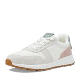 TOMS Kadın Trvl Lite Retro Bağcıklı Spor Ayakkabı Günlük - Yeşil, Kırık Beyaz, Pembe, Ak balıkçıl Multi Süet, 37 EU