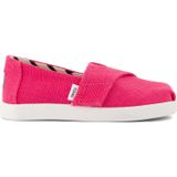 Toms Kız Çocuk Espadril 10022115 10022110 10022097 Alpargata Heritage Canvas,Fuşya 27