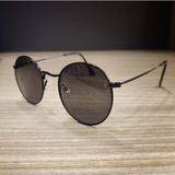 Toms Teddy TT1001 C108 Polarize Yuvarlak Erkek Güneş Gözlüğü - Siyah