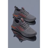 Tomsking Erkek Triko Füme Günlük Rahat Hafif Esnek Yürüyüş Sneaker Spor Ayakkabı
